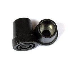 2 Pcs Cane Tips 3/4 Inch Heavy Duty Cane Tips Anti Slip TPR FReplacement