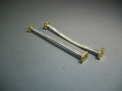 2 pcs. Flexible WR28 Waveguide 6 3/4" Aluminum 017-453219-006 26.5 to 40 GHz New