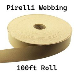 2" Pirelli Rubber Webbing - Sold By Roll (100 Foot)