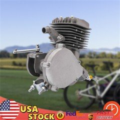 2-Stroke 80CC Bicycle Motor Kit Bike Motorized Petrol Gas Powered Engine Set NEW