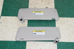 20-25 Palisade Gray Overhead Roof Pair Set LH RH Sun Visor Shade OE Factory WTY