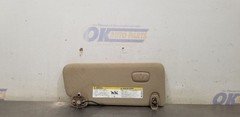 20 DODGE RAM 3500 SUN VISOR LEFT DRIVER BROWN ILLUMINATED GARAGE DOOR OPENER