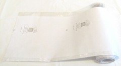 20 yard roll 10" Brodart Just-a-Fold Book Jacket Covers 2 MIL super clear mylar