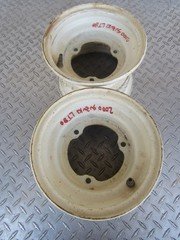 2000 00 SUZUKI LT80S LT 80 QUADSPORT FRONT RIMS SET