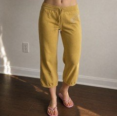 2000s Mossimo Yellow Capri’s