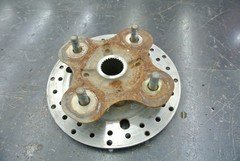 2001 01 Yamaha Kodiak 400 4x4 Front Hub