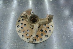 2001 01 Yamaha Kodiak 400 4x4 Front Right Knuckle