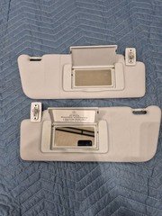 2001-2007 Mercedes-Benz C230 C240 C320 Sun Visors Grey Pair