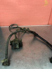 2002 02 03 04 BOMBARDIER QUEST 650 REAR BRAKE MASTER CYLINDER Caliper OEM Lines