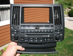 2003 - 2005 Infiniti FX FX45 FX35 - Radio Climate Control Bezel Dash