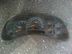 2003 - 2005 Silverado Sierra 2500 3500 HD Duramax Instrument Cluster Rebuilt