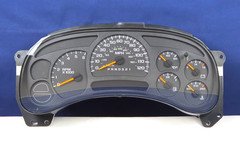 2003 - 2006 GM SILVERADO SIERRA TAHOE YUKON INSTRUMENT  CLUSTER SPEEDOMETER 125K