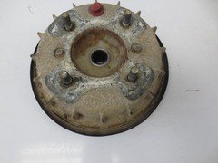 2004 05 Honda Rancher 400 FA Used OEM One Front Wheel Axle Hub Drum