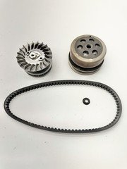 2004-2013 Yamaha Grizzly 125 OEM Primary Secondary Clutch Assembly W/ Belt