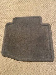 2005 - 2009 BUICK LACROSSE ALLURE REAR LEFT FLOOR MAT CLOTH CARPET GREY (OEM)