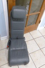 2005 2006 2007 HONDA ODYSSEY REAR 2ND ROW JUMP SEAT DARK GRAY LEATHER