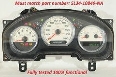 2005 Ford F-150 Lariat Instrument Panel Cluster Speedometer 5L34-10849-NA 307K