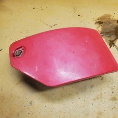 2005 Honda Rubicon TRX 500 left Front Fender Tool Dry Storage Box 