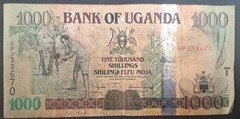 2005 Uganda 1000 Shillings P43a, UP339670.