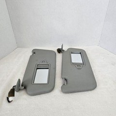 2006-2010 Hyundai Accent sunvisor left Driver And Passenger Pair Set Grey