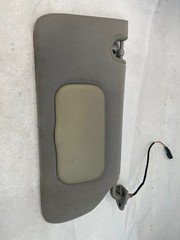 2006-2011 Buick Lucerne Passenger Sun Visor Gray Lighted Vanity RH OEM