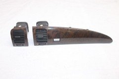 2006 LEXUS SC430 Z40 CONV #433 LEFT RIGHT DASHBOARD AIR VENT WOOD TRIM
