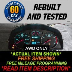 2007-2009 Chevy Equinox Gauge Cluster