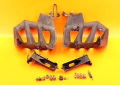 2008 - 2014 Kawasaki KFX450R Foot Pegs Heel Guards Set