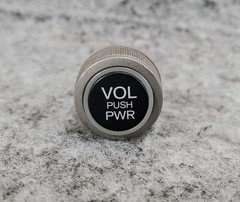 2008-2009 Honda Accord Sedan Radio Audio Power Volume Push Knob OEM USED