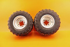 2008-2014 Kawasaki KFX450R Rear Wheels Rims Tires OEM 20x10-9