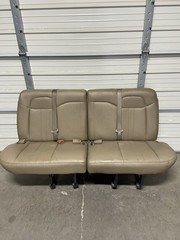 2008-2026 CHEVROLET Express 12 - 15 passenger van last row seat seats TAN VINYL