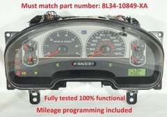 2008 Ford F-150 XLT Instrument Cluster Speedometer 8L34-10849-XA Any Miles