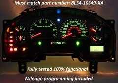 2008 Ford F-150 XLT Instrument Cluster Speedometer 8L34-10849-XA Any Miles