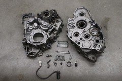 2008 YAMAHA RAPTOR 700 ENGINE CASES LEFT AND RIGHT MATCHED SET 08 09 10 #6