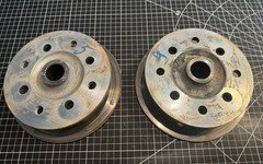 2008 Yamaha RHINO 700 OEM Rear Hubs & Rotors 5B4-F5311-00-00