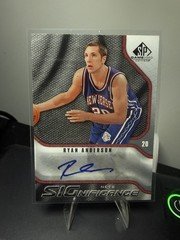 2009-10 RYAN ANDERSON Upper Deck SP Significance AUTO #20