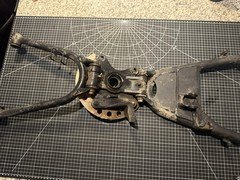 2009 Yamaha RHINO 700 OEM RH Rear A Arm Set With Knuckle 5B4-F530F-00-00