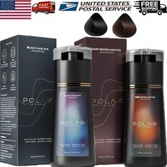 200ml Polar Hair Dye Shampoo, Color Shampoo Hair Dye for Women & Men NEW