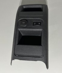 2011-2014 Volkswagen VW Jetta Center Console Rear Trim Panel Tray Black 12V OEM