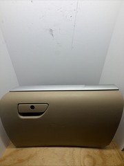 2011-2019 Ford Explorer Glove Box Door Storage Tan w/ Silver Trim OEM