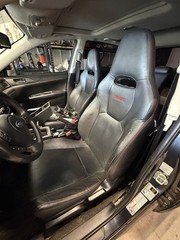 2011 Subaru WRX Black Leather Limited Seat Set Front And Rear Factory OEM 08-14