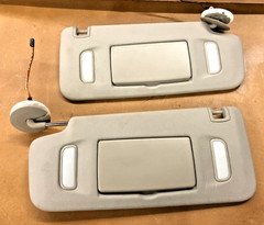 2012 chevy traverse sun visor set 2010-2012 gmc acadia
