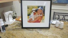2012 Howard Stern/Beth Signed Framed North Shore Animal League Calendar Cover