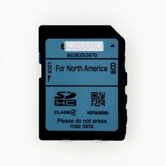 2014 2015 Fits Forester Navigation GPS Map Data Sd Card. Part # 86283SG670.