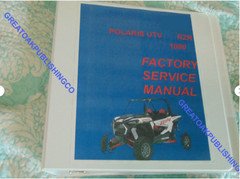 2014 2015 Polaris RZR XP 1000 / XP4 service repair workshop manual in BInder