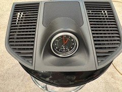 2014-2018 PORSCHE MACAN CAYENNE  FRONT CENTER DASH ANALOG CLOCK CHRONOMETER OEM