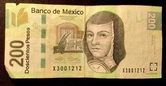 2014 Mexico 200 Pesos Banknote! Nicely Circulated! ENN Coins