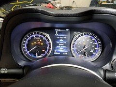2015 Q50 Speedometer Head/Instrument Cluster Sku#4466065