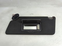 2017 Ford Explorer Driver Sun Visor Mirror Left Sunvisor Black XDCS0