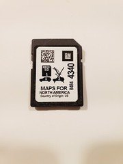 2018-2022 GM GMC CADILLAC  NAVIGATION SD CARD 8484 4340 FACTORY GM OEM